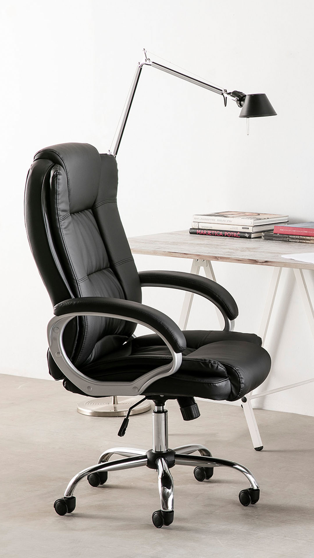 Sillon de oficina negro Kiev | Top Mueble
