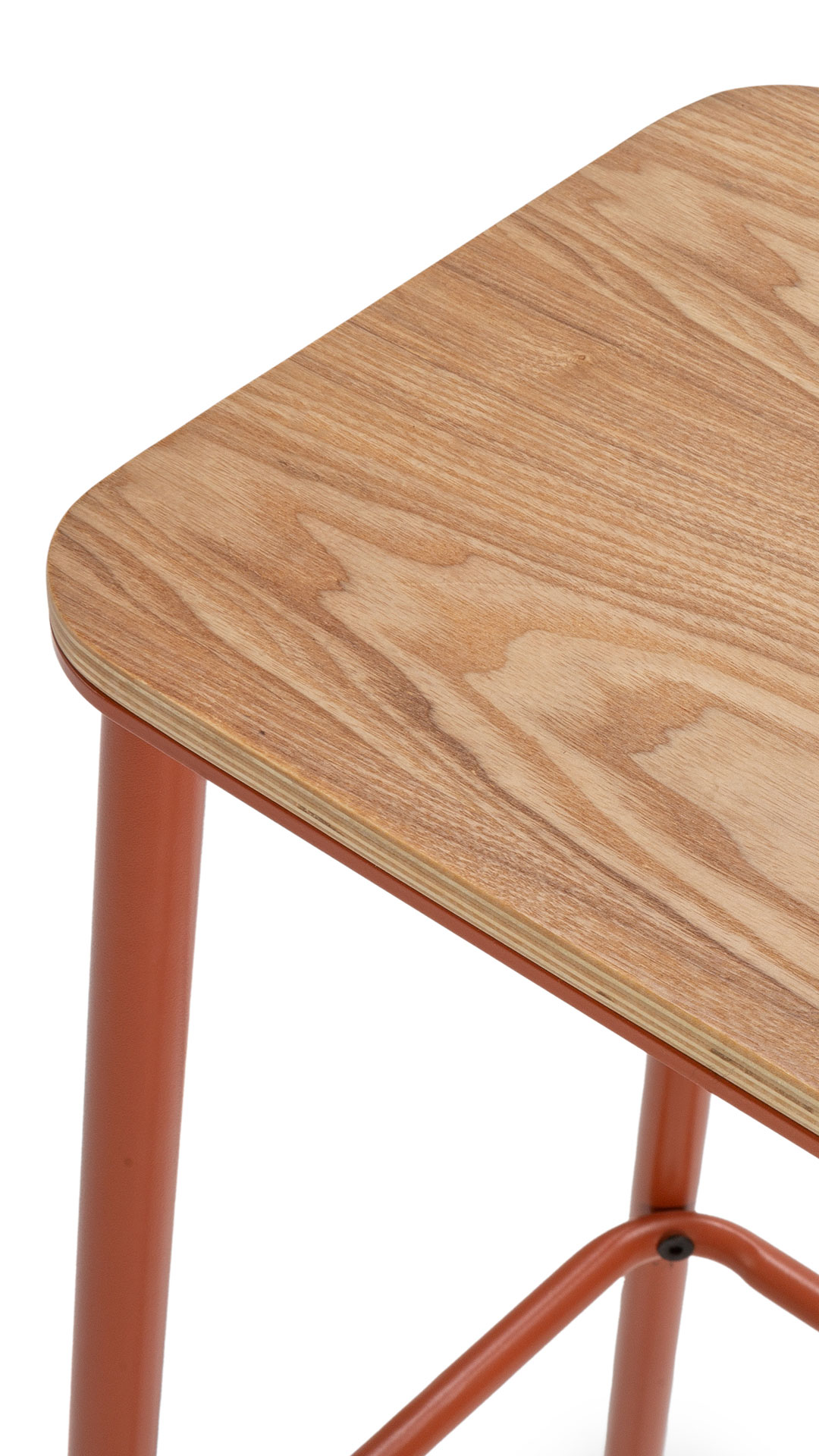 Taburetes cocina Nola Teja Pack de 2 | Top Mueble