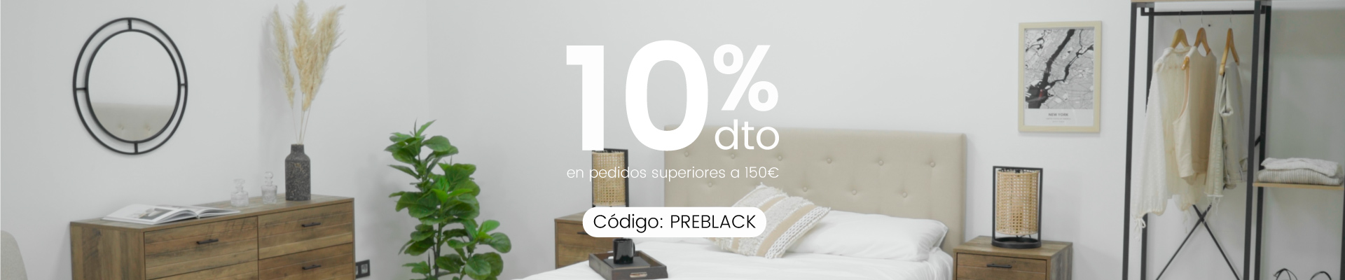 Pre Black Friday 10% Descuento Extra | Top Mueble